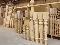 Балясины, поручни, столбы