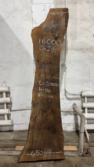 Слэб О291 Орех 2400*300-650*90