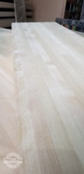 Щит мебельный из Березы цельноламельный 40*600*1200 АВ