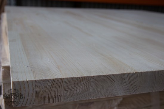 Площадка для лестницы. Сосна Срощенная АА 40*800*1500