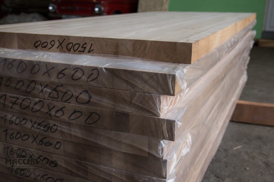 Мебельный щит Дуб цельн. 40*600*1300 АВ