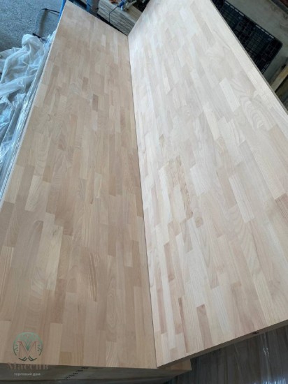 Мебельный щит Бук 40*810*3000 сращенный