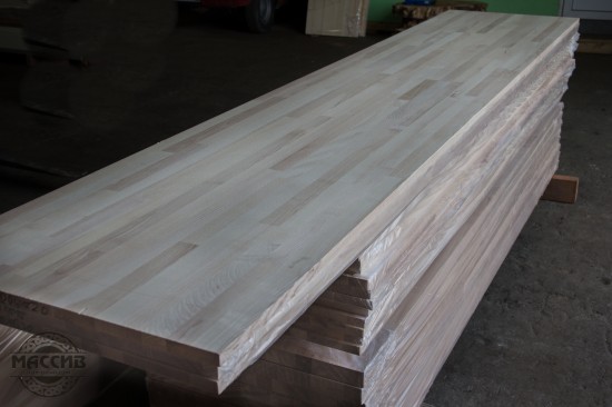 Ступень Ясень сращеная  40*300*1200