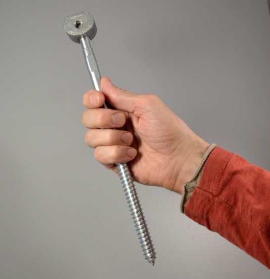 Шуруп-шпилька оцинкованная и усиленная, ZipBolt 14.100