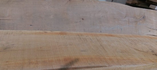 Доска столярная. Вишня. Необрез. Длина 3 м, толщина 50 мм